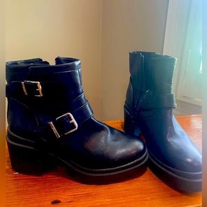 Circus by Sam Edelman black moto boots. Size 7